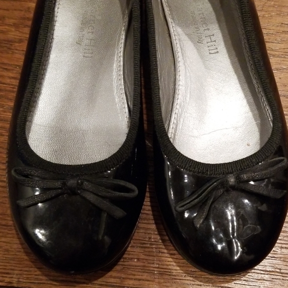 Garnet Hill black patent leather party shoes - Picture 2 of 3